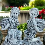 Set copii cu coșulețe, gri patinat, model S91.