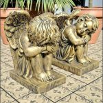 Set îngerași adormiți, auriu antichizat, model S76.