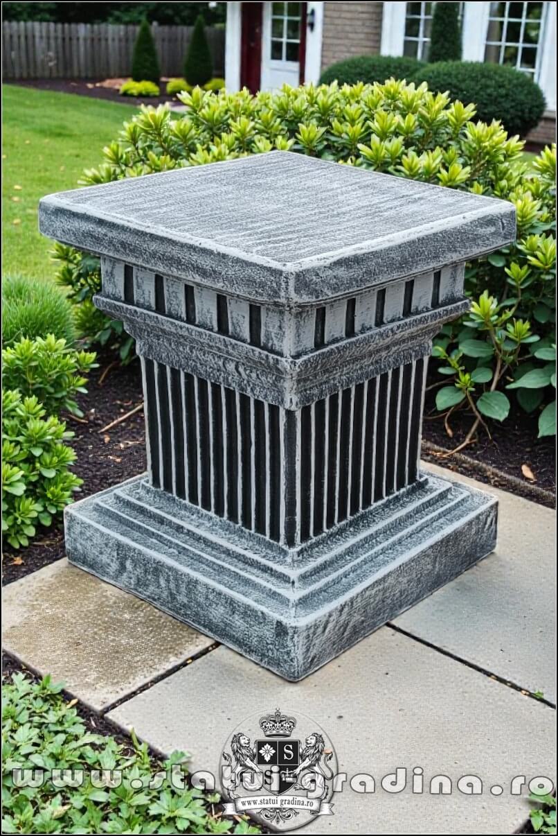 Soclu, stativ, gri antichizat, model S107. (1)