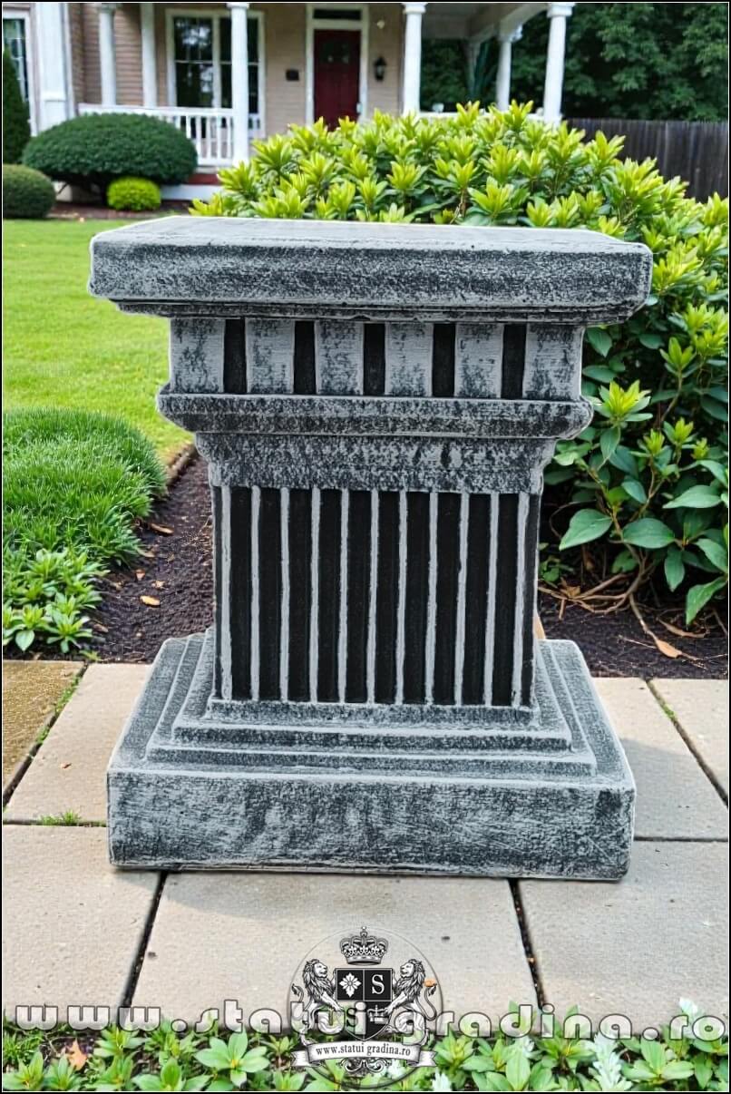 Soclu, stativ, gri antichizat, model S107. (2)