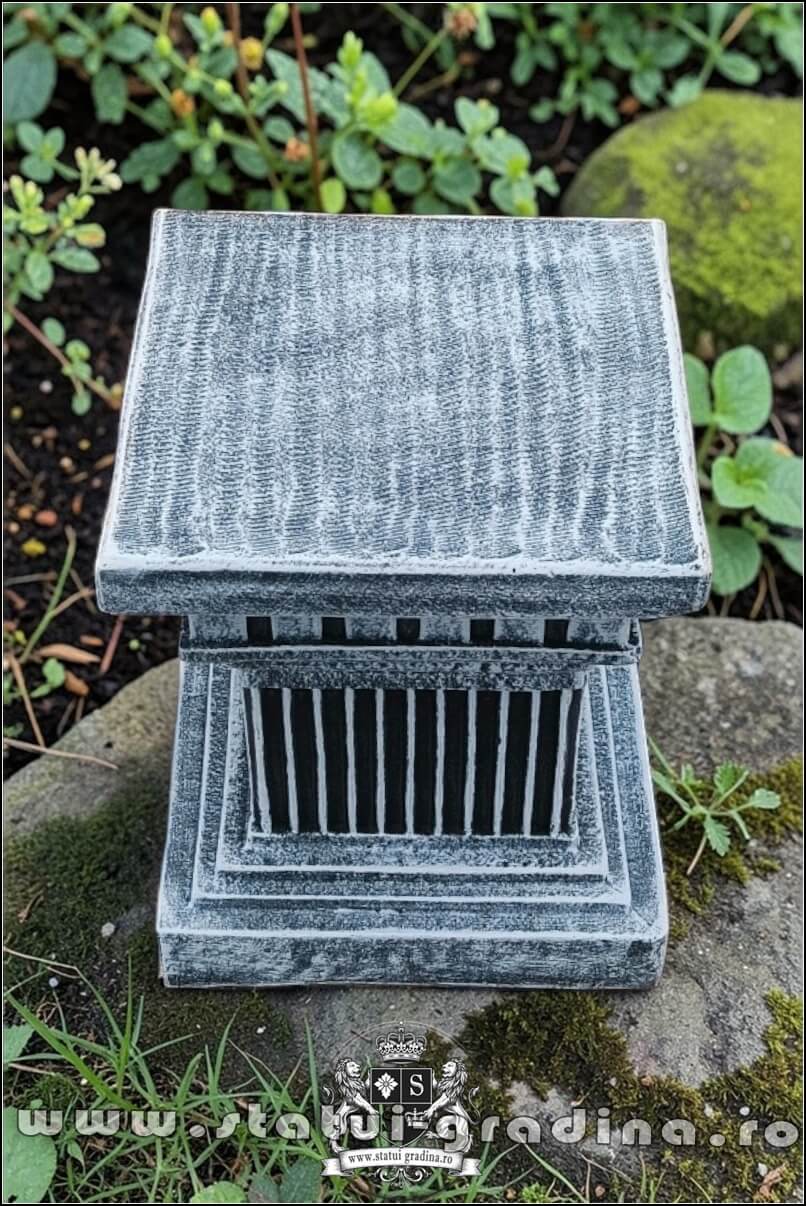 Soclu, stativ, gri antichizat, model S107. (3)