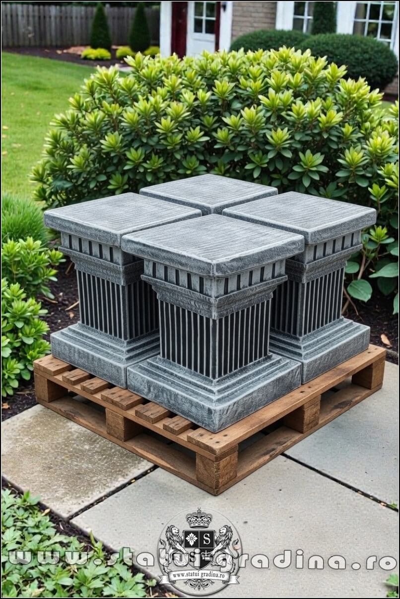 Soclu, stativ, gri antichizat, model S107. (4)