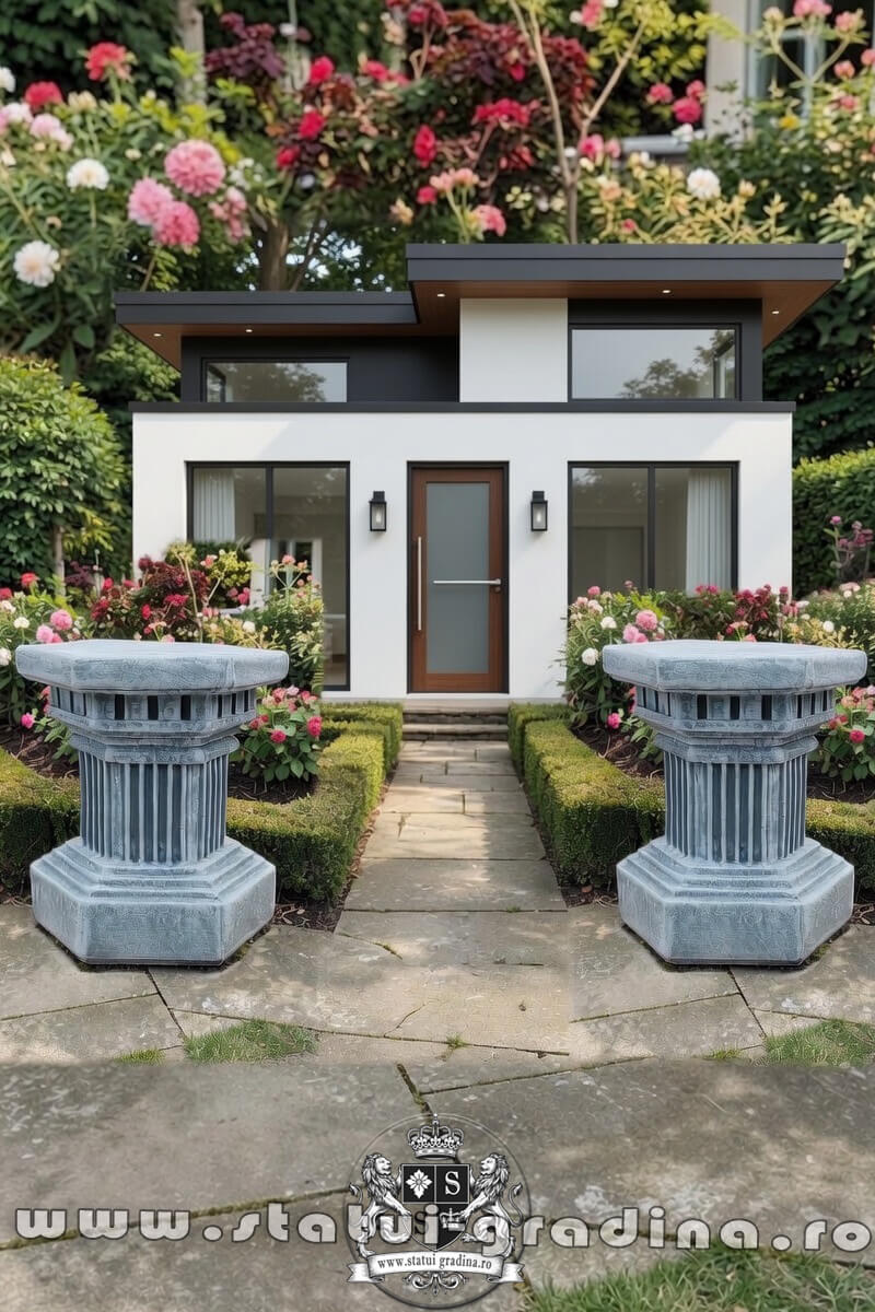 Soclu, stativ, gri antichizat, model S110. (5)