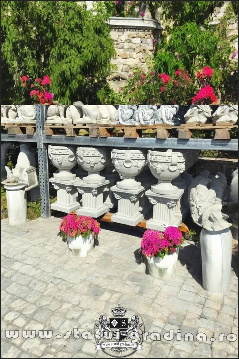 Vază ornament versace, arămiu patinat, model V8. (5)