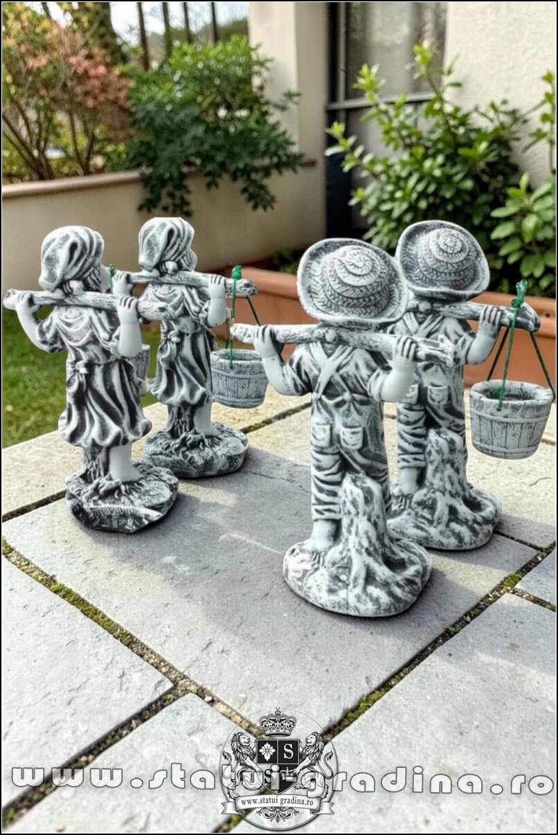 Set copii cu gălețile, gri patinat, model S38-39. (5)