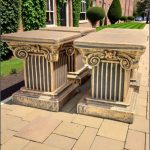 Soclu, stativ, arămiu patinat, model S64.