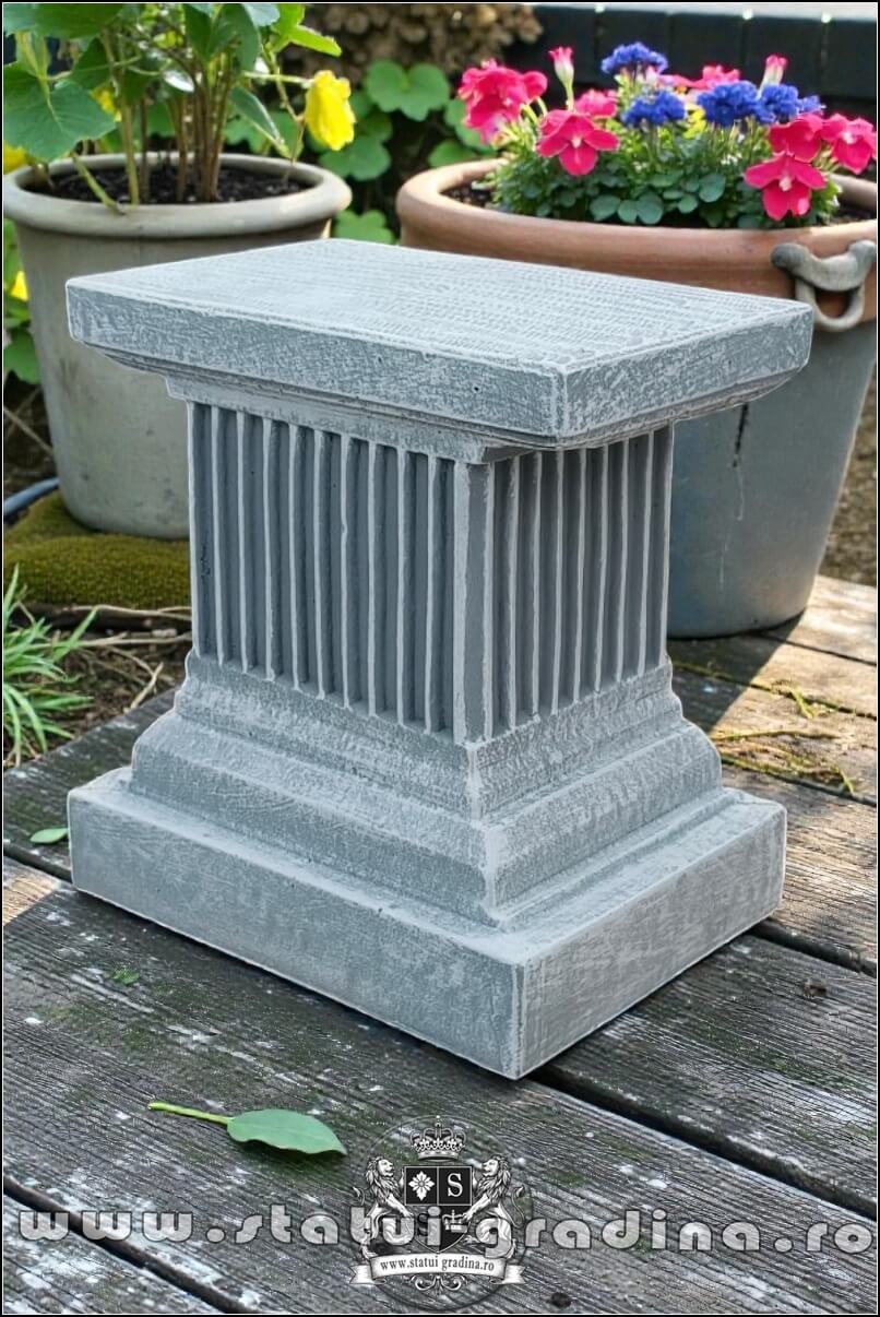 Soclu, stativ, gri antichizat, model S108. (2)