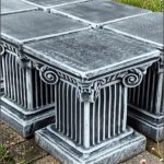 Soclu, stativ, gri patinat, model S64.