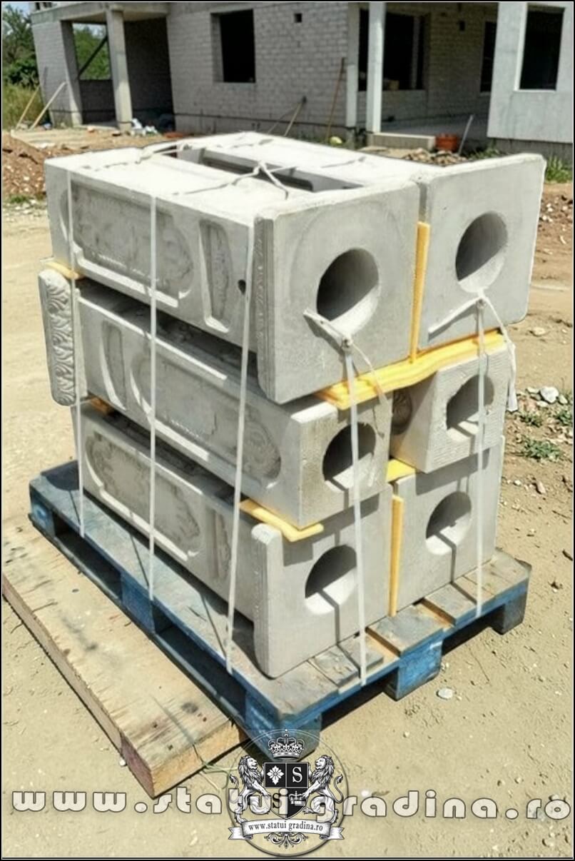Stâlp susținere garduri, din beton, model S11. (1)