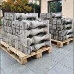 Stâlpișori, baluștri, popici, mosoare, din beton, model B9.